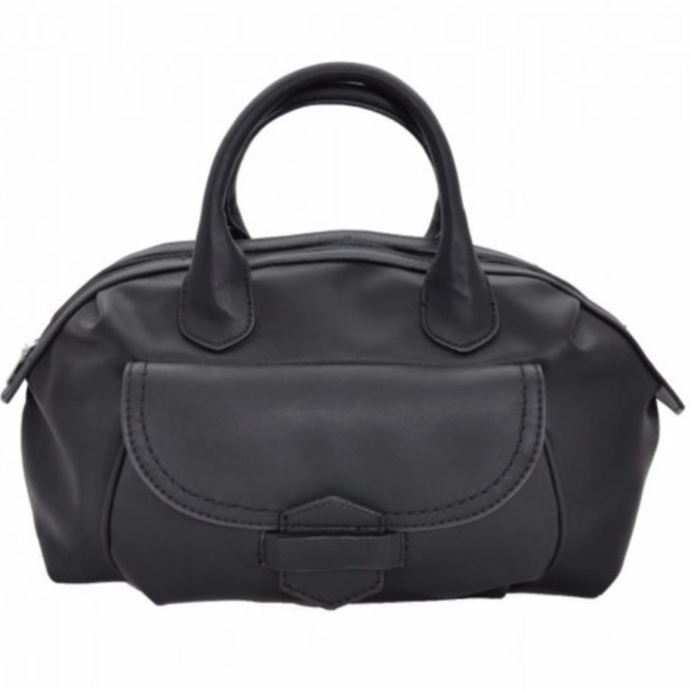 Beautiful Classic Black Medium Satchel MoDA Bag